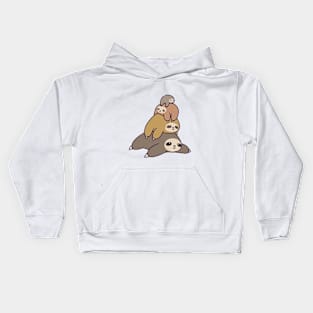 Sloths are My Spirit Animal Kids Hoodie